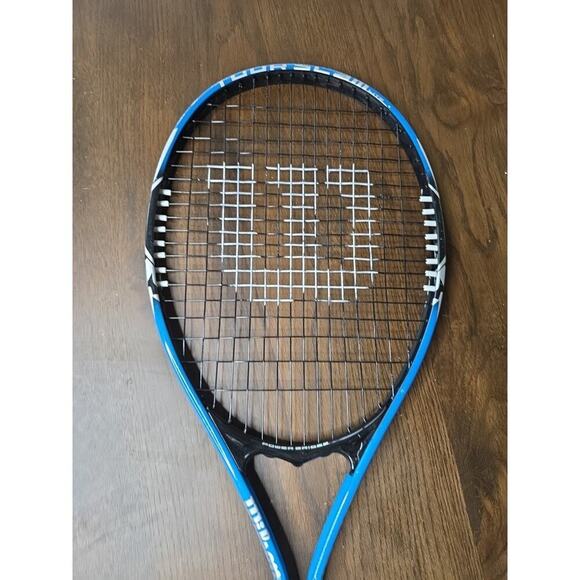 Wilson Tour Slam Lite Power Bridge Blue Black Tennis Rackets 3-7/8” - Picture 3 of 16